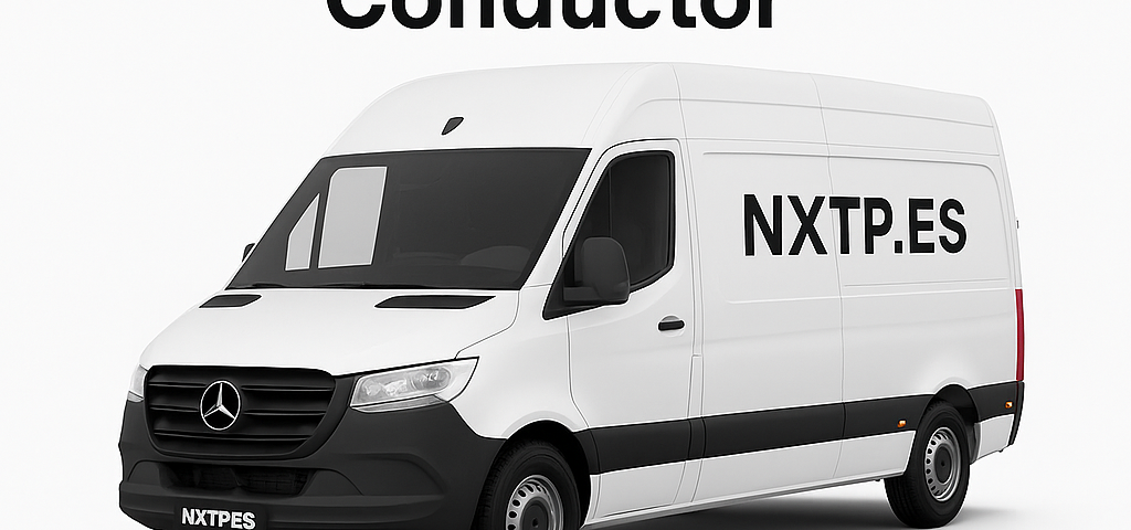 Furgoneta blanca NXTP.es para transporte y mudanzas en Bellreguard.